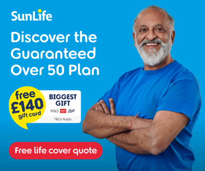 over 50s life advert